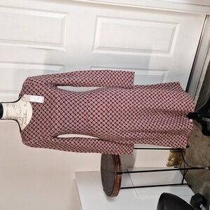 Anthro AldoMartins Multicolor Long Sleeve knit dress Women 4 New